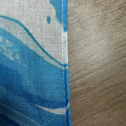 Satin Printed Hijab Headscarf