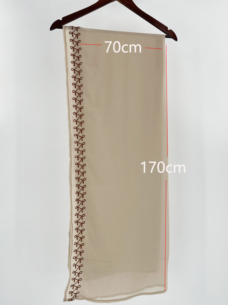 Women's Muslim Fashion Graceful Abaya Robe