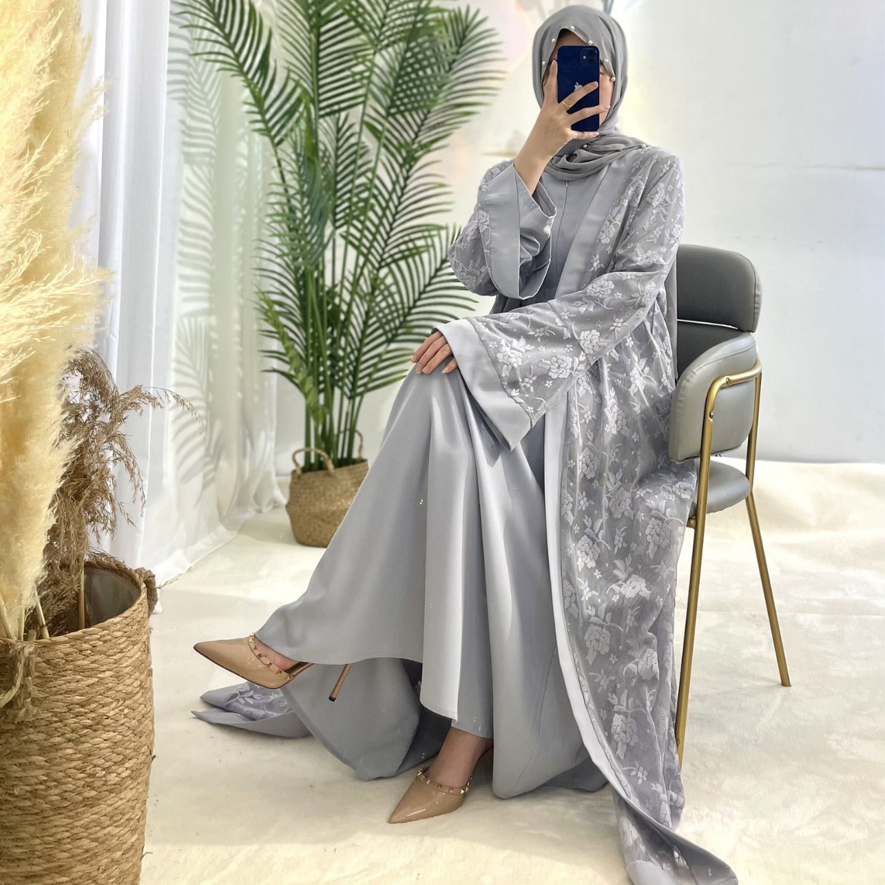 Fashion Silk Satin Traditional Women's Dress