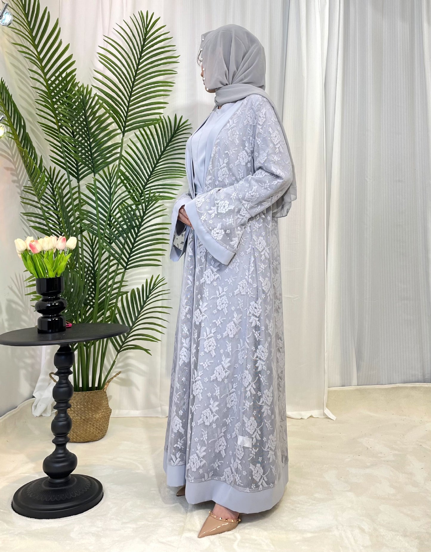 Fashion Silk Satin Traditional Women's Dress